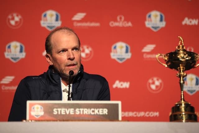 <p>Steve Stricker is the Team USA captain for the 2021 Ryder Cup </p>