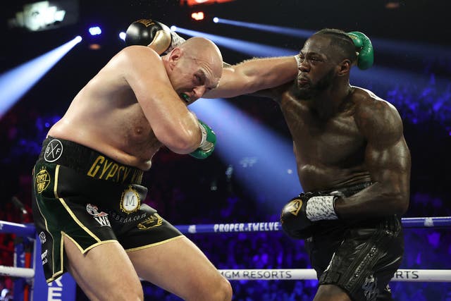 <p>Wilder’s third fight against Fury was postponed as the Brit tested positive for Covid</p>