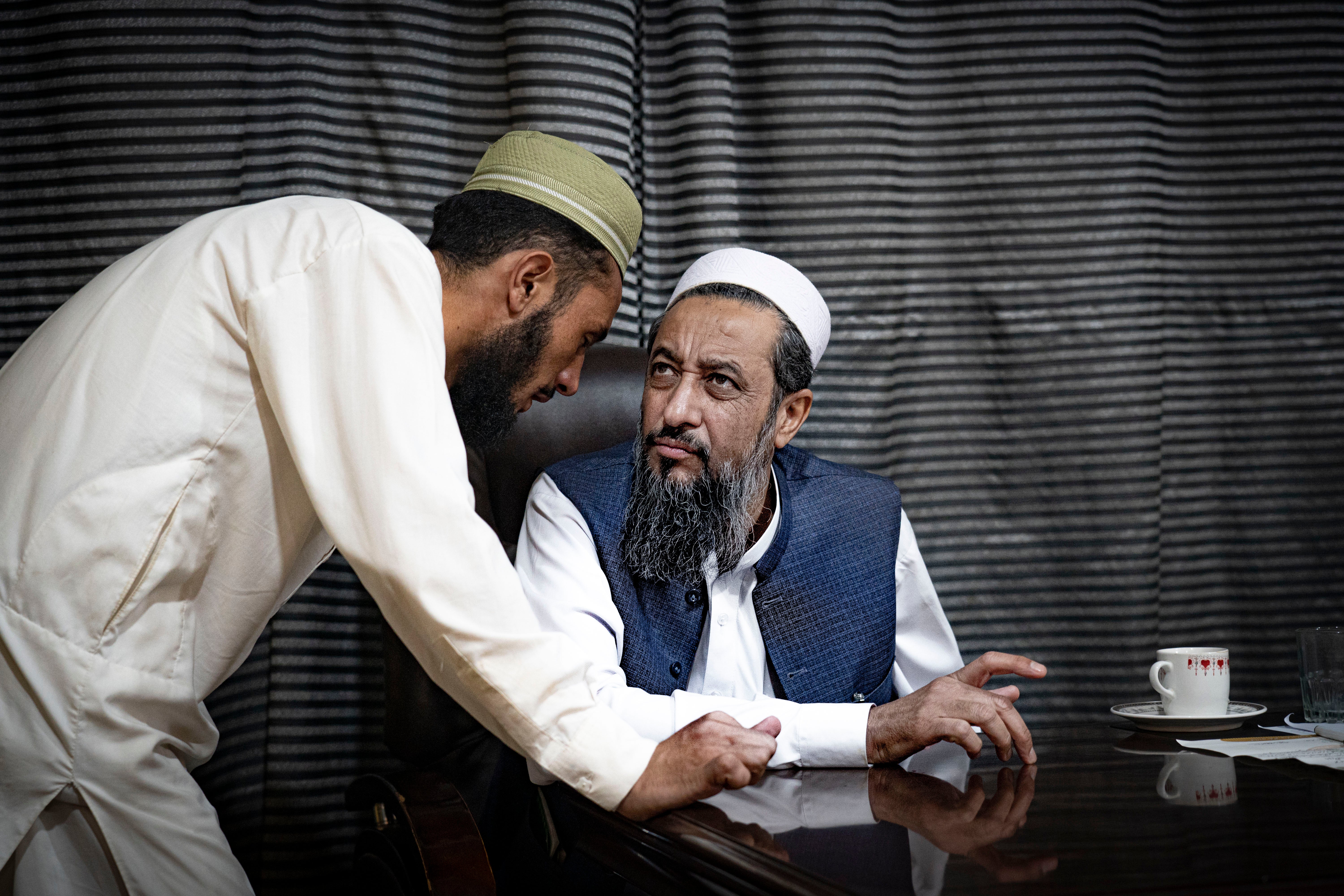 Maulana Hamid Ul-Haq is proud of the connections the Haqqania seminary has with the Taliban