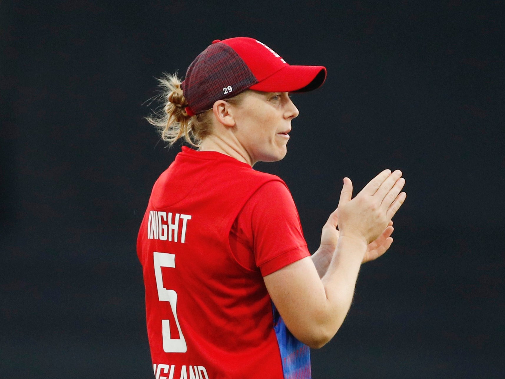 Heather Knight: ‘It would be a really strong message … to go and play women’s sport in that region’