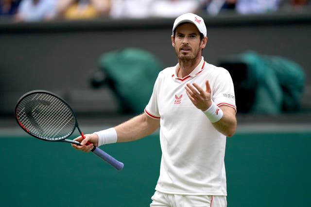 Andy Murray lost his second-round match at the Open de Rennes (Adam Davy/PA)