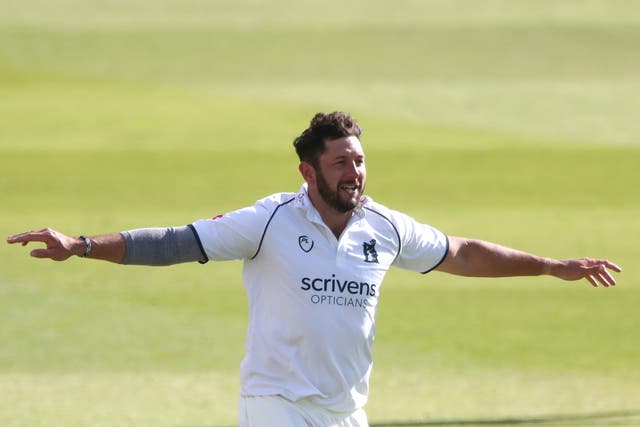 Tim Bresnan finished with six catches in the innings at first slip in Warwickshire’s win at Yorkshire (Nick Potts/PA)