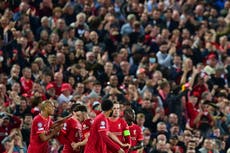 Liverpool edge AC Milan on barely believable night of Champions League magic
