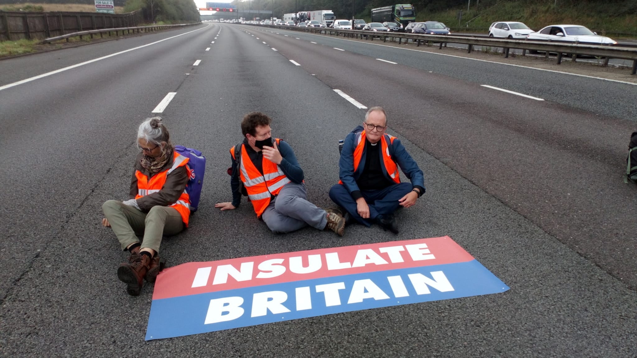 Members of Insulate Britain blocked parts of the M25 on Wednesday - the second such protest in a week