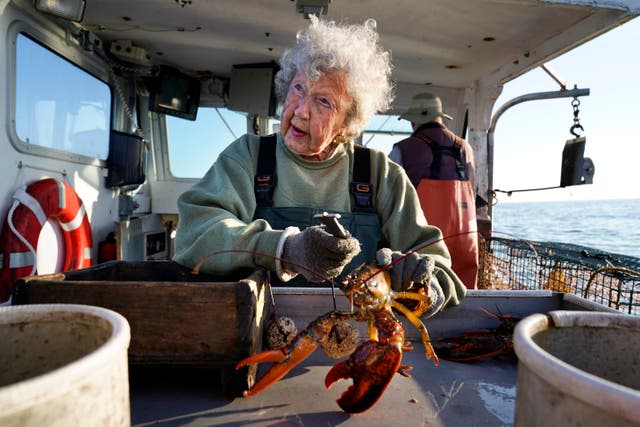 Centenarian Lobsterwoman