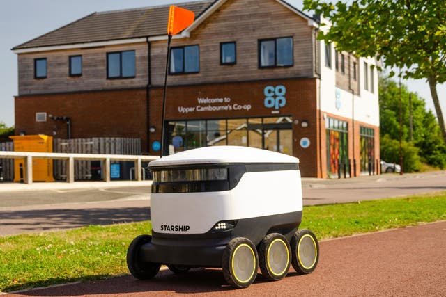 Co-op is investing in its partnership with a robot company (Co-op/PA)