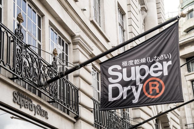 Superdry has reported shrinking losses and said sales are recovering well (Ian West/PA)