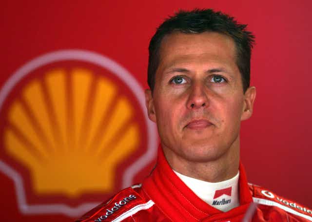 <p>Michael Schumacher won five world titles with Ferrari</p>