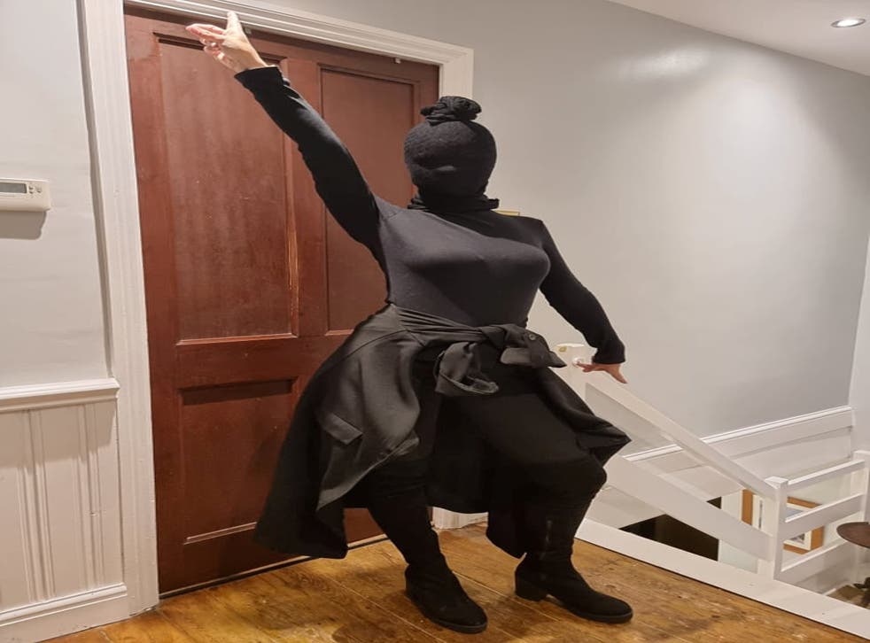 Woman Recreates Kim Kardashian S Met Gala Look For Fancy Dress Party The Independent