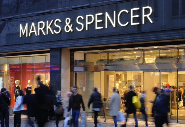 Retail giant Marks & Spencer has said it will close 11 of its stores in France due to fresh and chilled food supply issues following Brexit (Charlotte Ball/PA)