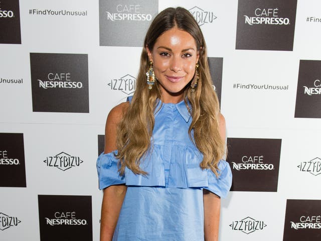 <p>Louise Thompson attends a Cafe Nespresso launch party in Soho </p>