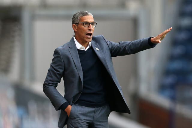 Chris Hughton has left his role at Nottingham Forest (Barrington Coombs/PA)