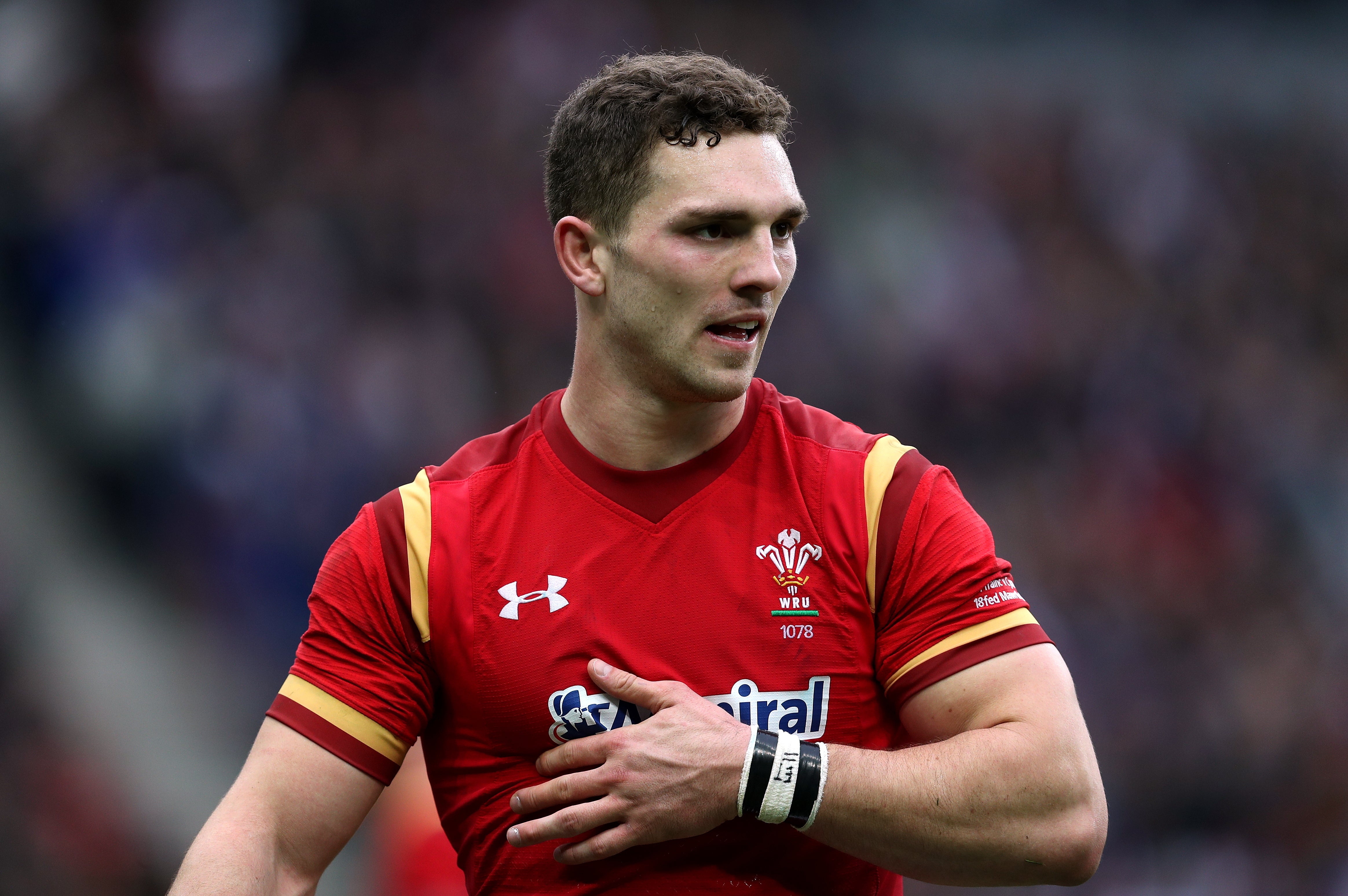 George North will remain with Welsh region the Ospreys until the next World Cup (David Davies/PA)