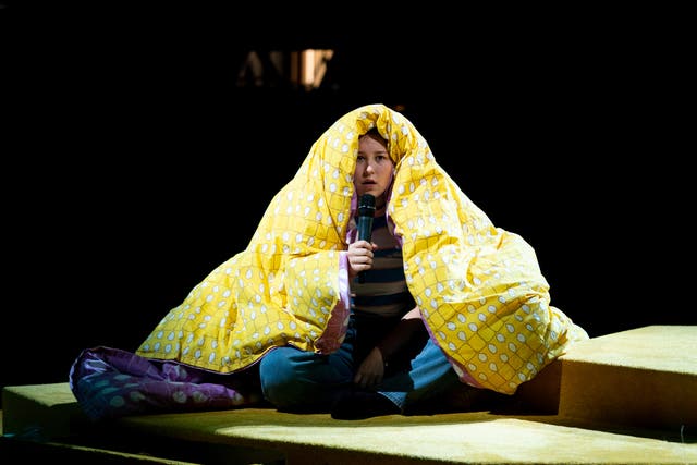 <p>Liv Hill as Lola in the production of ‘Glee and Me’ </p>