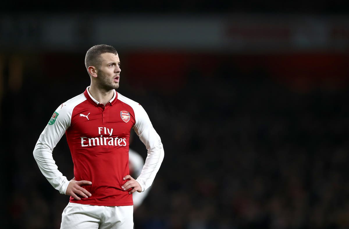 Jack Wilshere returns to train at Arsenal