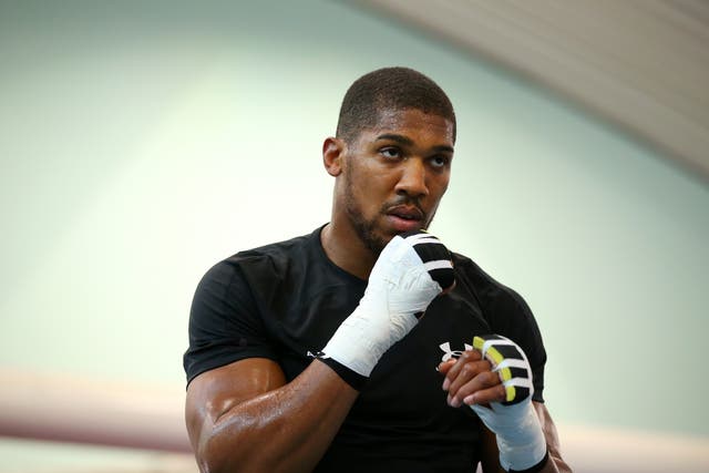 <p>Anthony Joshua is set to return to the ring for the first time this year  </p>