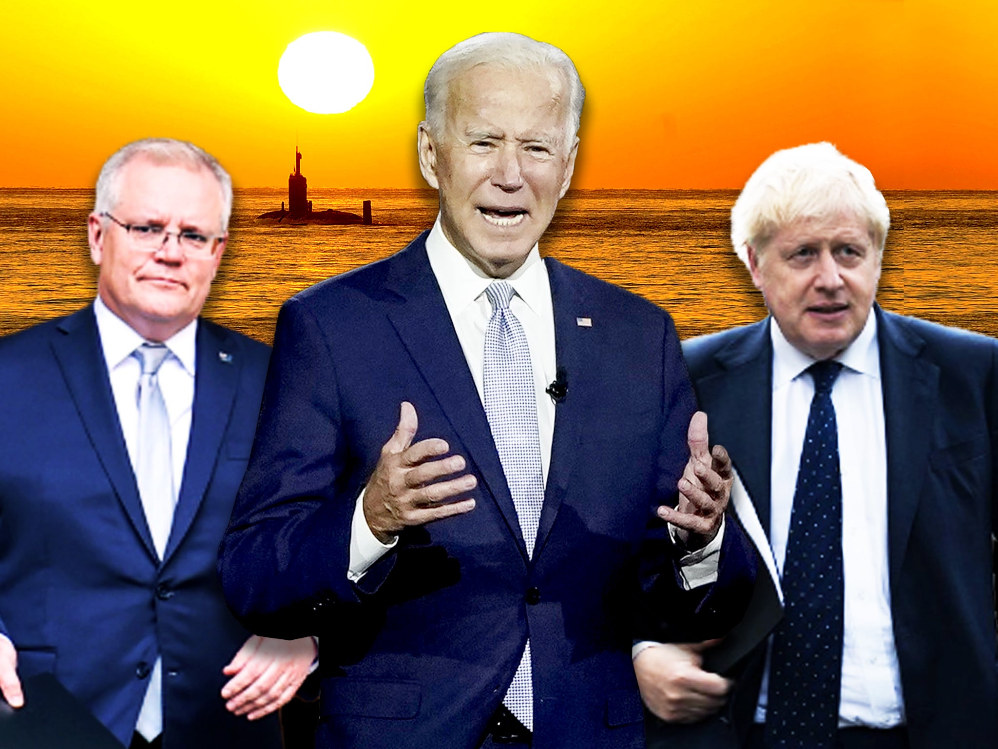Scott Morrison, Joe Biden and Boris Johnson have all felt France’s wrath after the announcement of the Aukus deal
