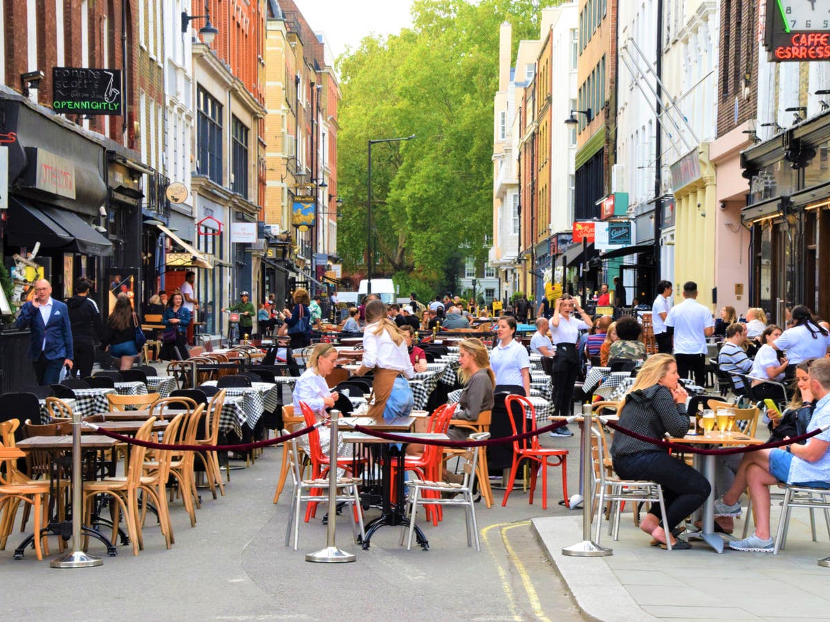 Alfresco dining to become permanent feature of some central London streets