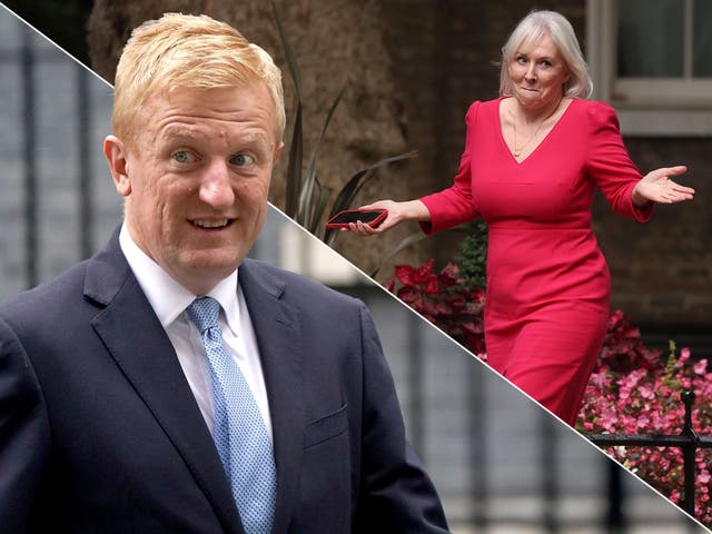 <p>The public will be hearing much more from Oliver Dowden and Nadine Dorries after the reshuffle </p>