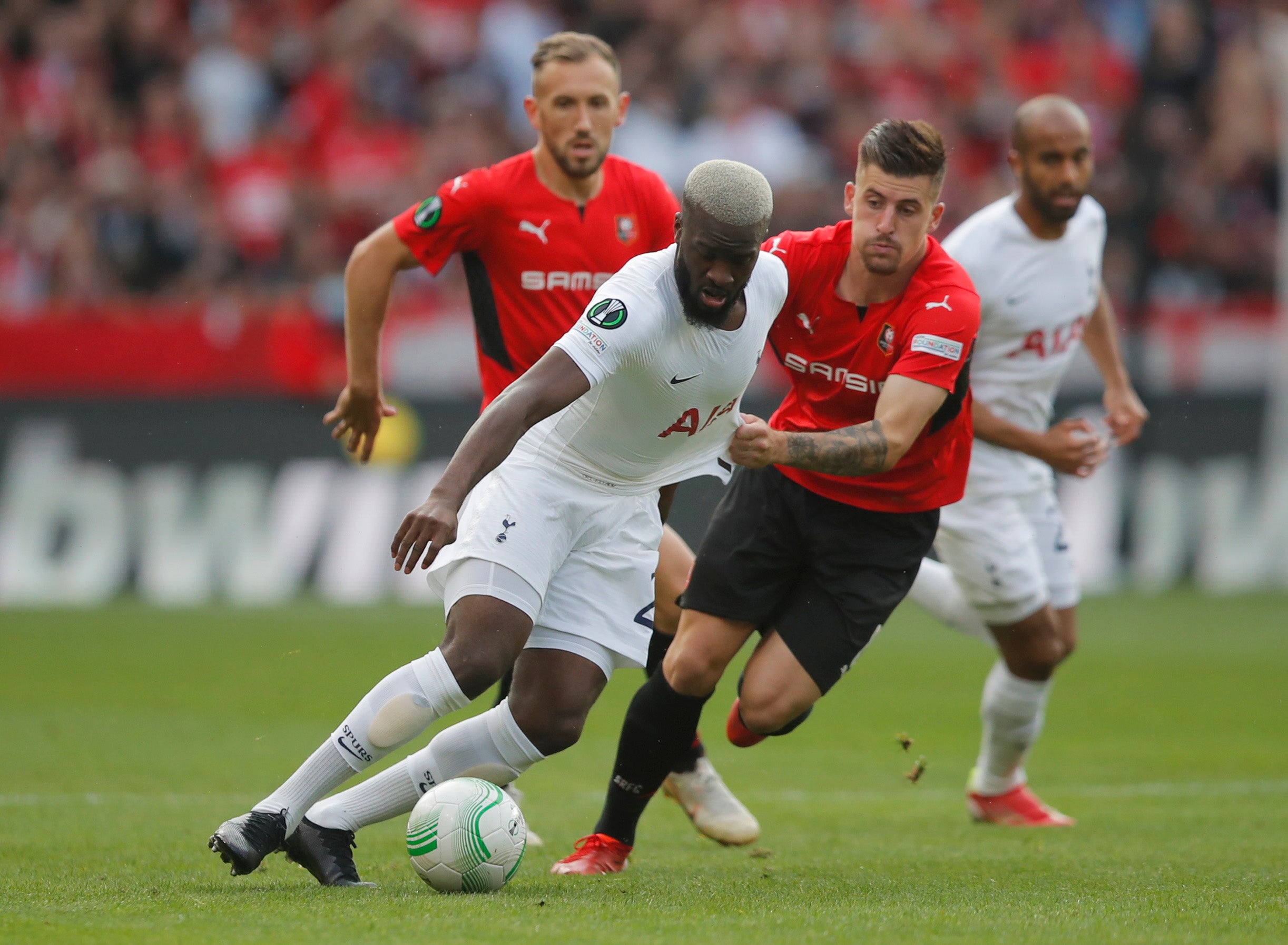Ndombele played his first game of the season on Thursday evening