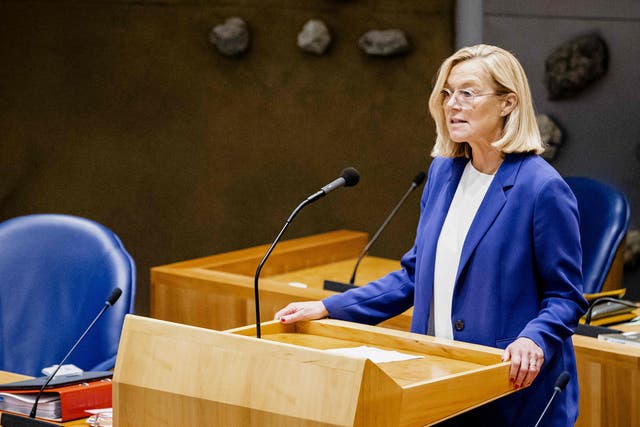 <p>Sigrid Kaag resigned after the majority of the Dutch parliament  said she had mishandled the Afghanistan evacuation </p>
