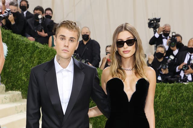<p>Video appears to show Justin Bieber comfort wife Hailey Baldwin at Met Gala</p>