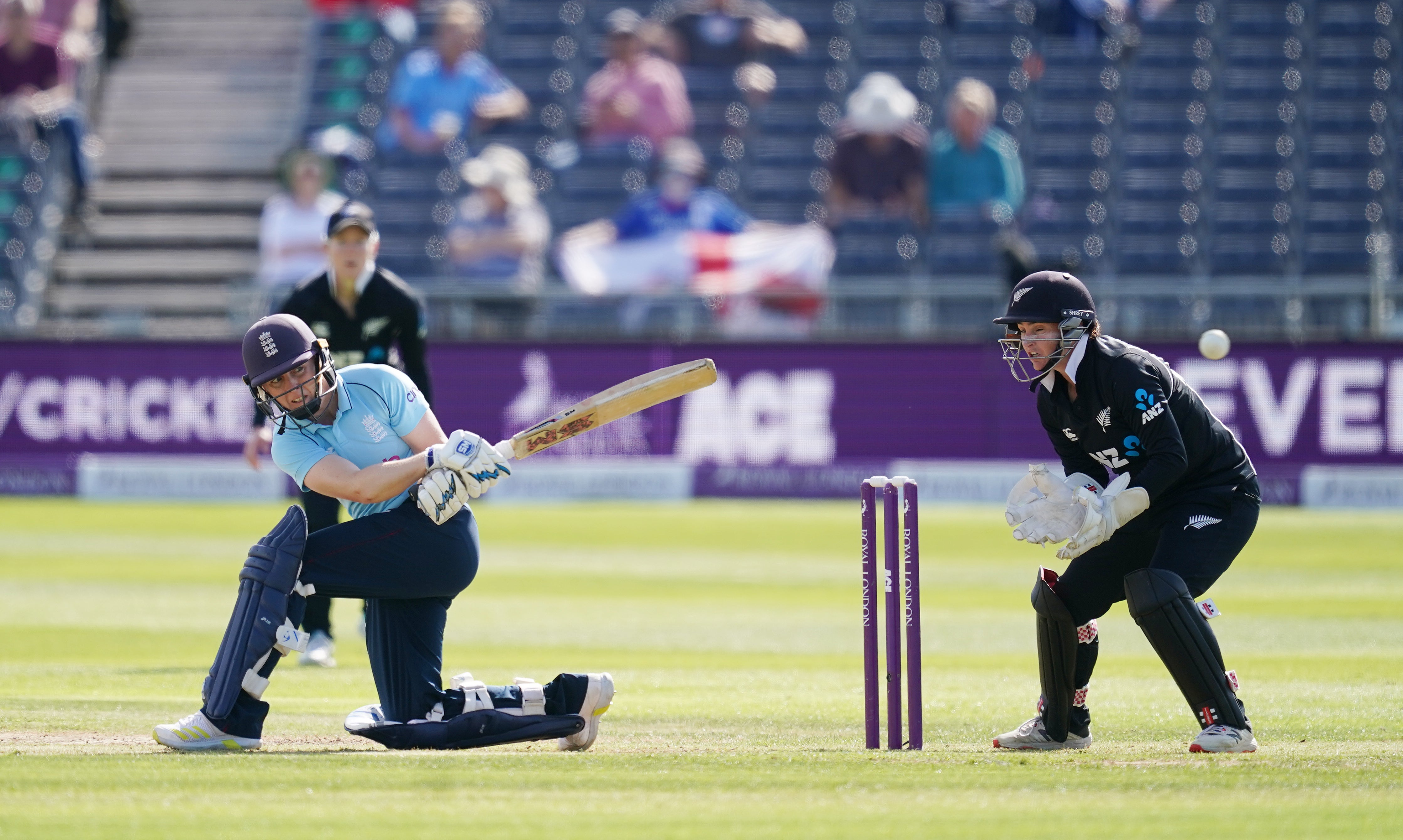 Heather Knight again shone in the opening match (David Davies/PA)