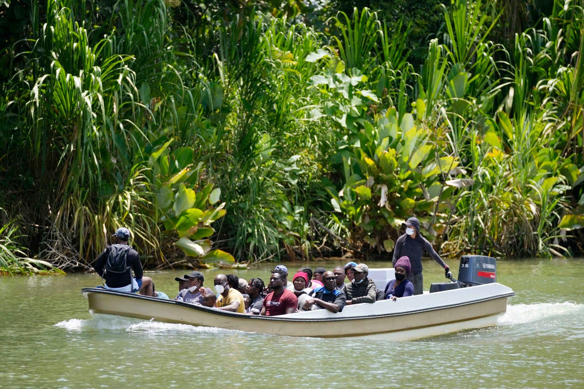 Rising numbers of migrants risk lives crossing Darien Gap