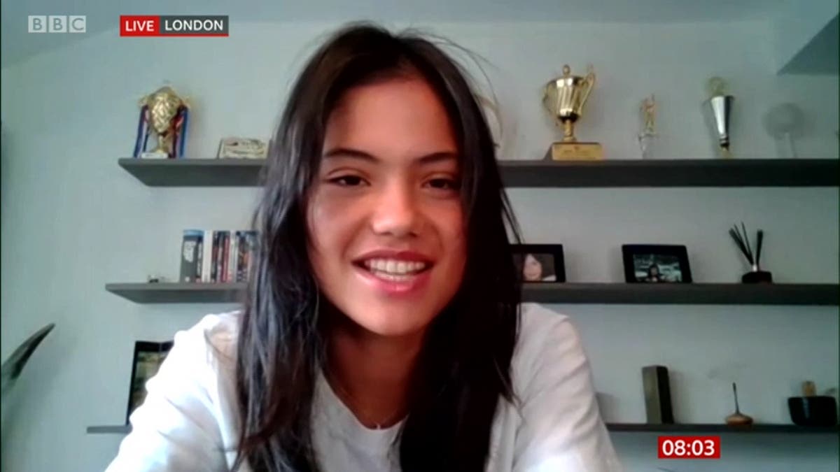 Emma Raducanu spent first night back in UK watching US Open final replay