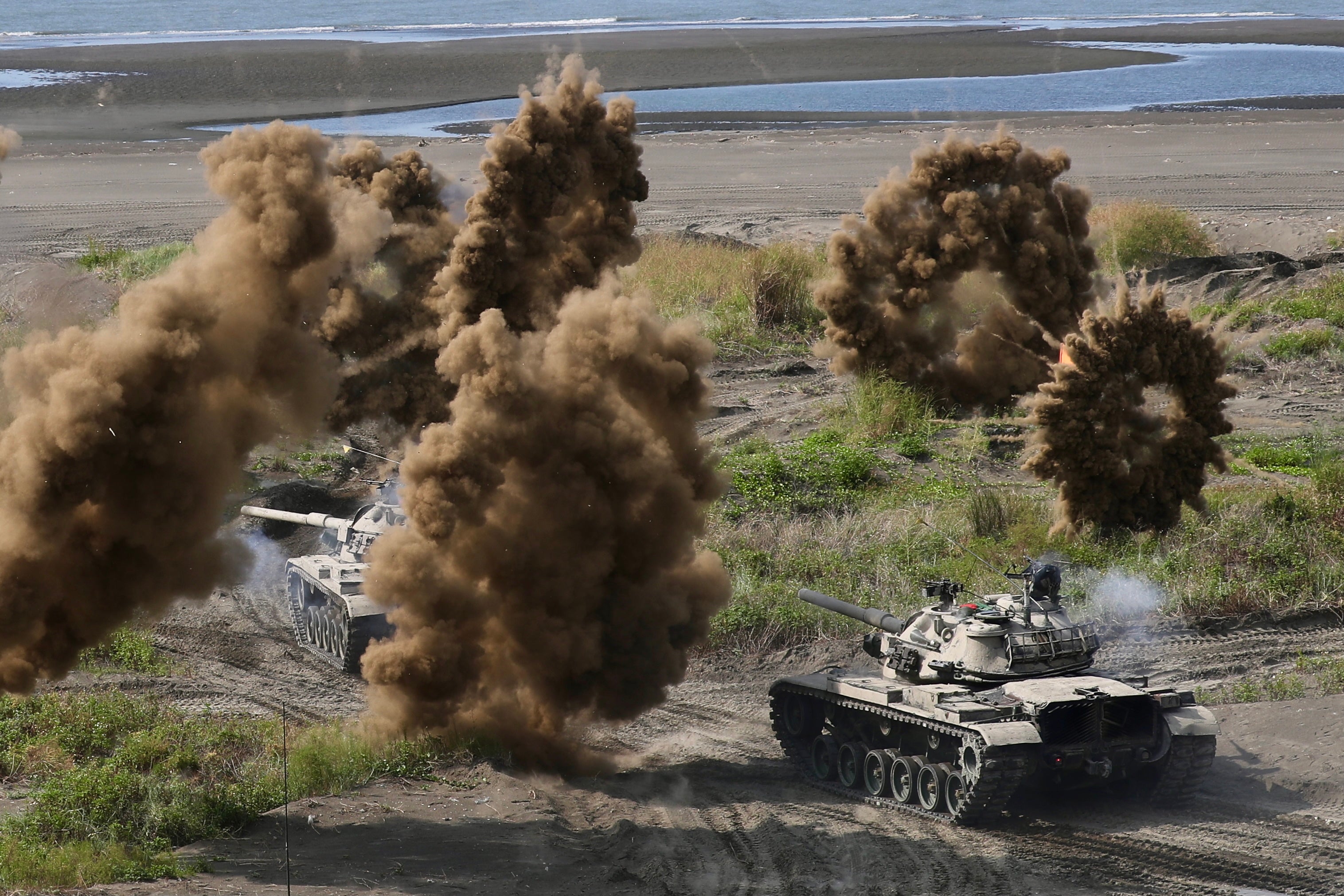 Taiwan's annual Han Kuang military exercise