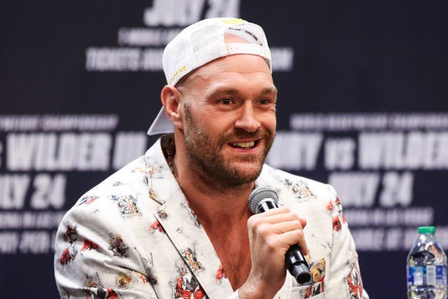 <p>Fury is looking to beat Wilder for a second time in two years </p>