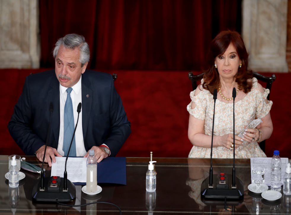 ARGENTINA-PELEAS POLÍTICAS