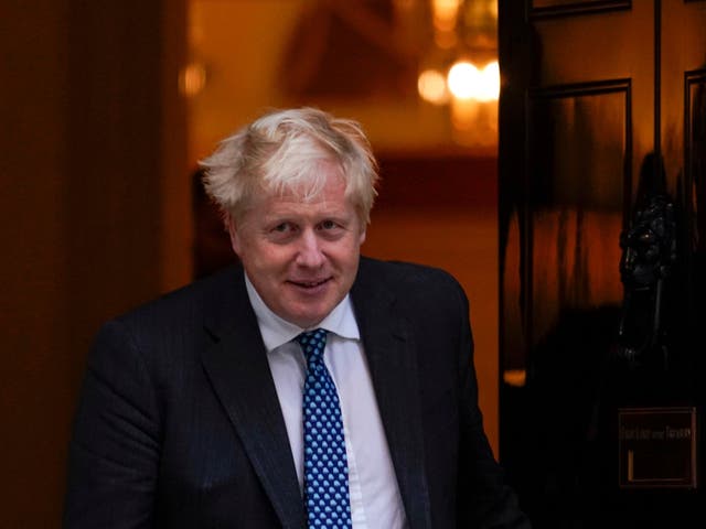 <p>Boris Johnson </p>