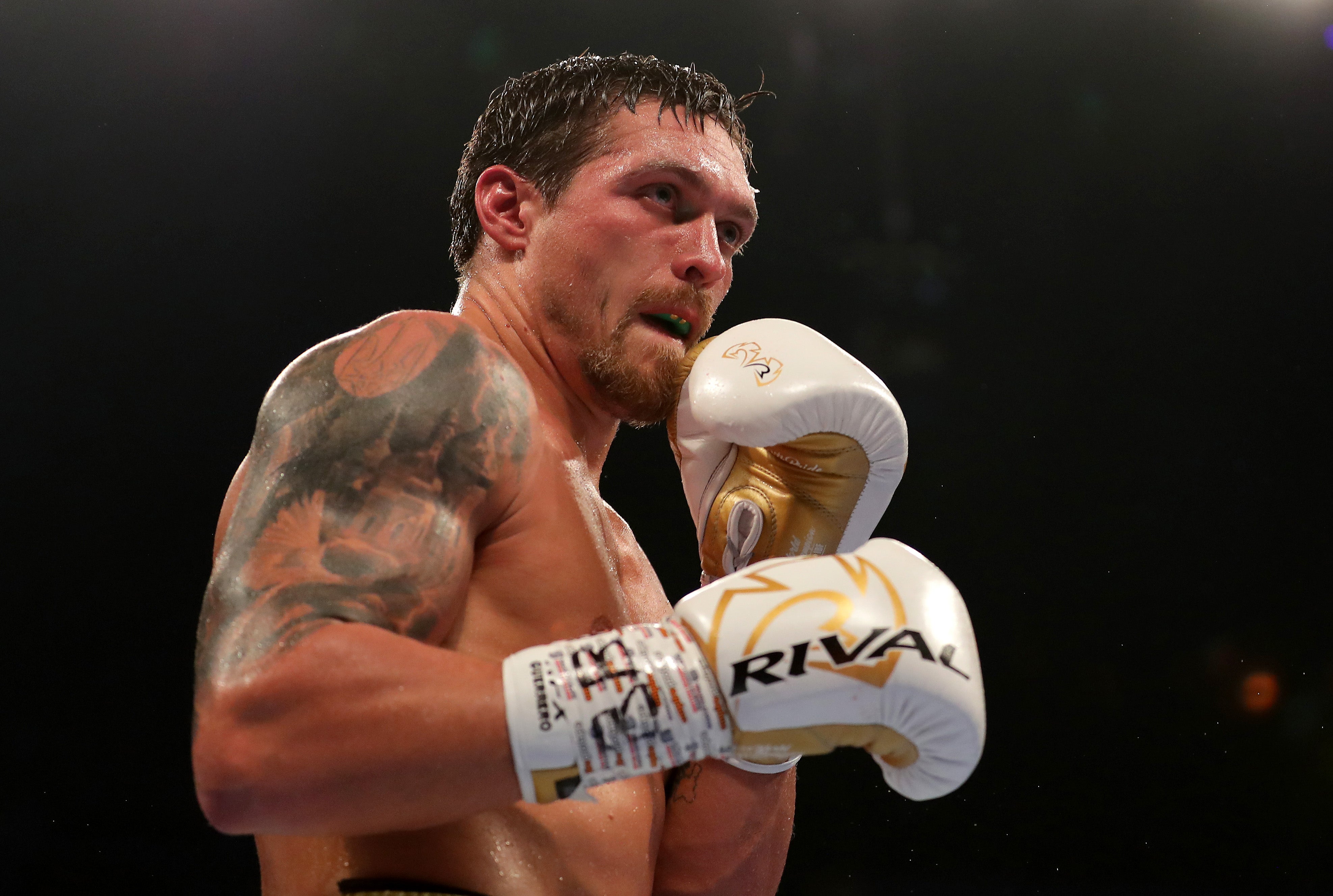 Oleksandr Usyk has been thinking of home ahead of his fight against Anthony Joshua