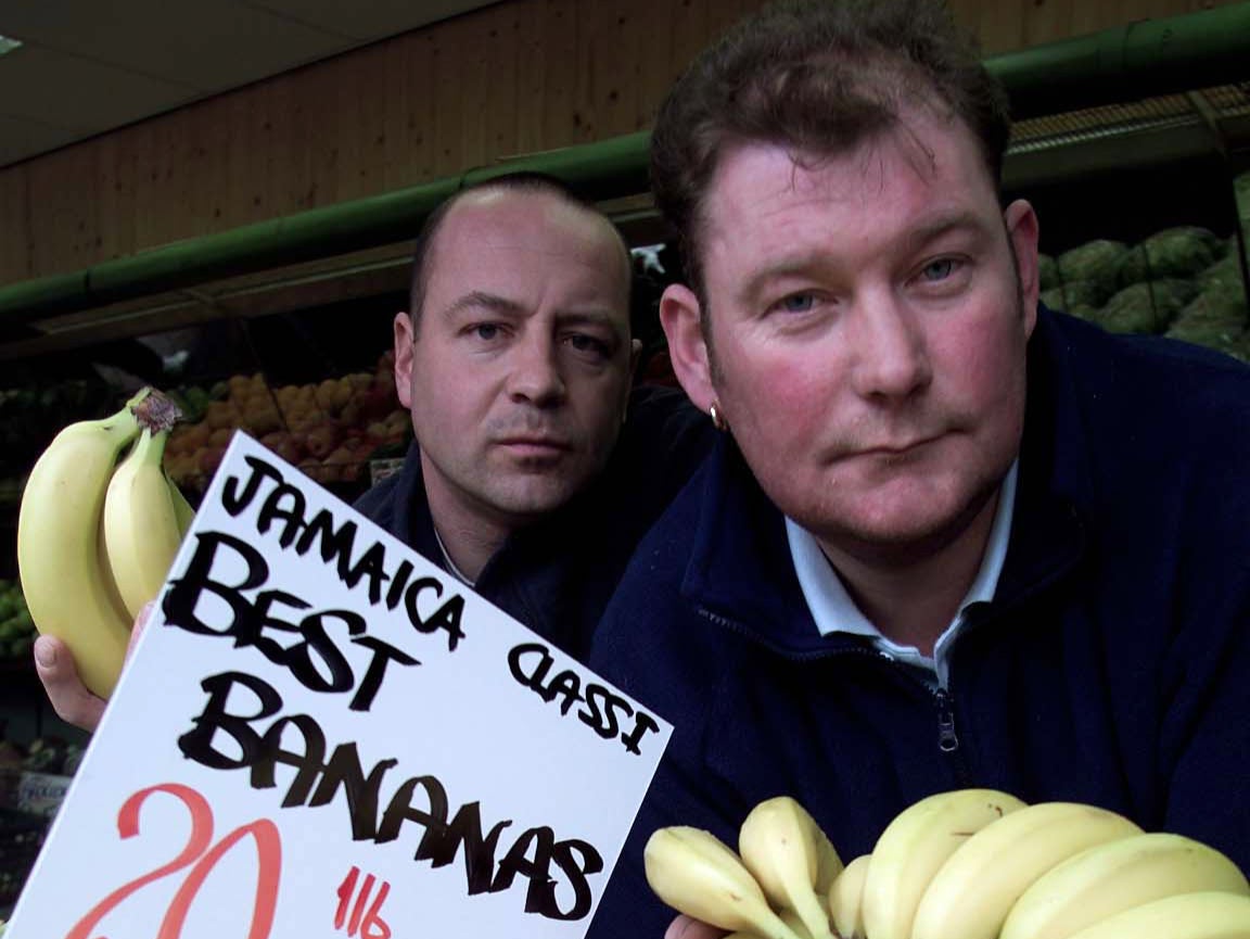 Sunderland greengrocer Steve Thoburn (right) was convicted of two offences in 2001 after selling 34p worth of bananas using de-stamped imperial scales