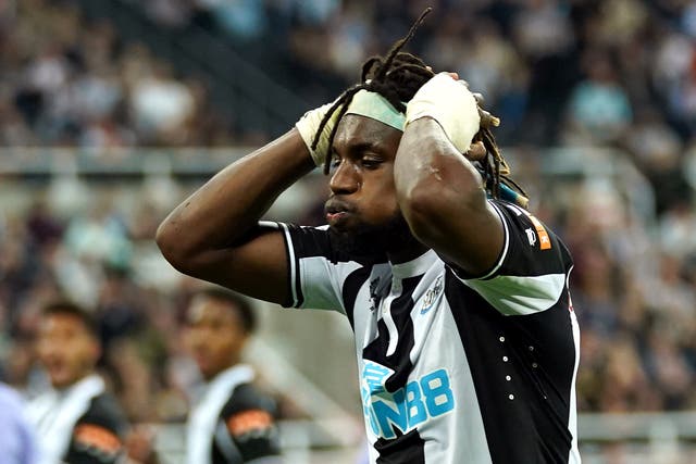 Newcastle’s Allan Saint-Maximin is confident there is more to come from him (Owen Humphreys/PA)