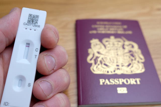 <p>International travellers will be able to take cheaper lateral flow tests after arrival in England from 4 October</p>