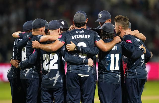 Kent are 2021 Vitality Blast champions (Max Egerton/PA)