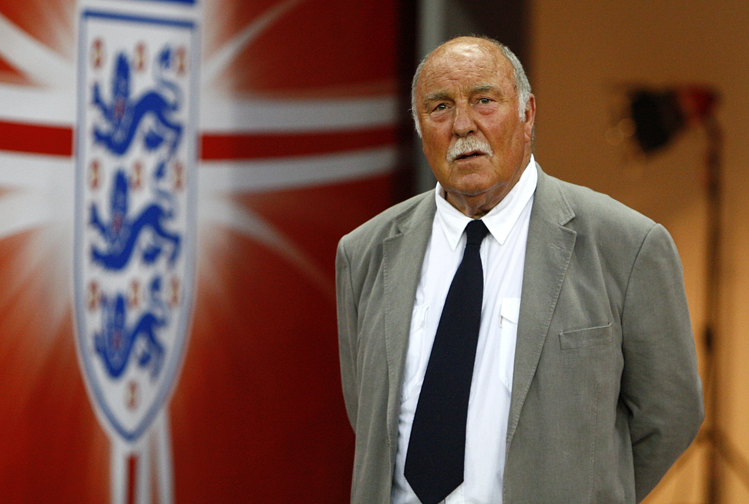 Jimmy Greaves, pictured here in 2009, scored 44 goals in 57 matches for England and was part of the 1966 World Cup-winning squad, though he controversially missed out on the final