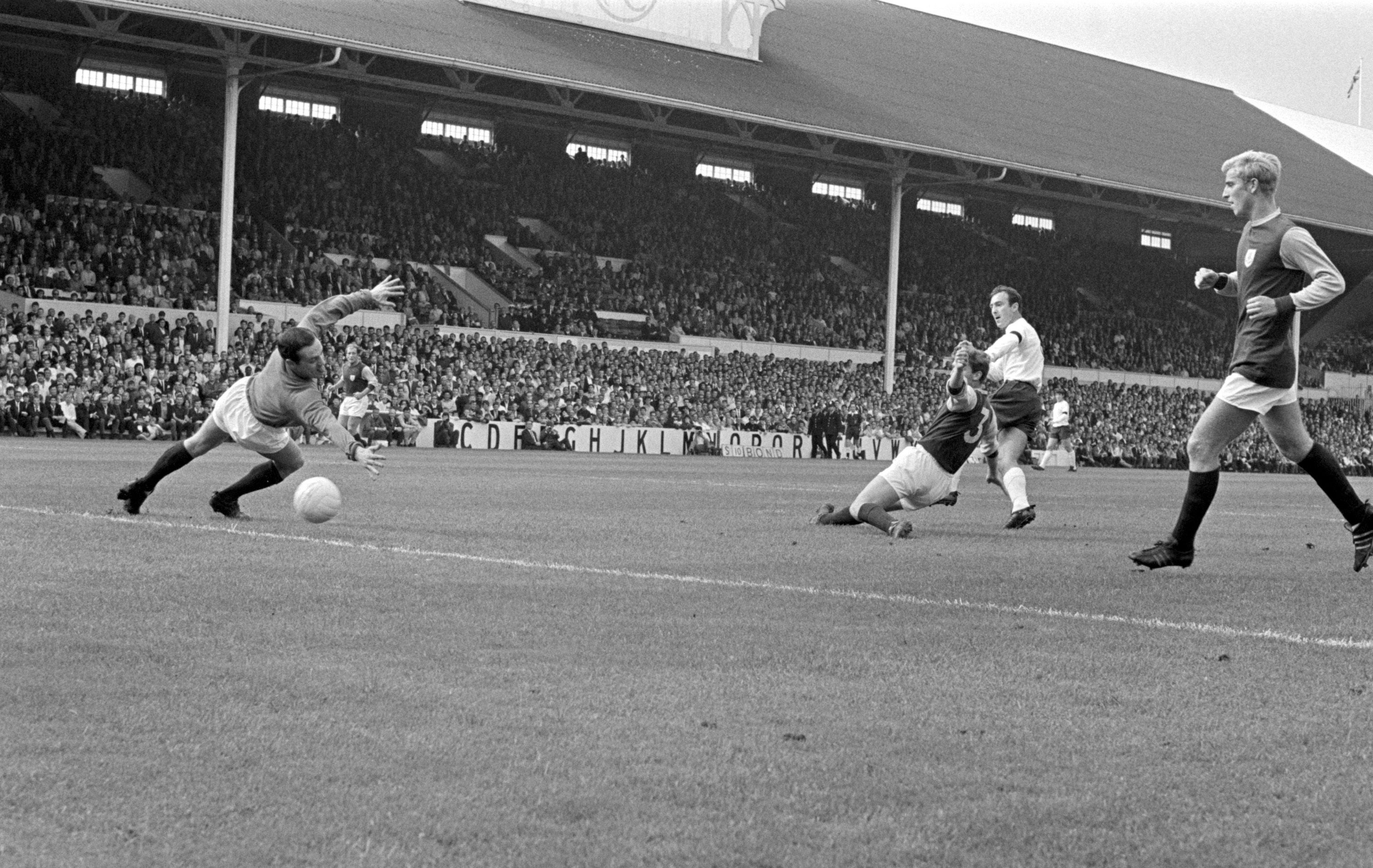 Jimmy Greaves on target for Tottenham again (PA)