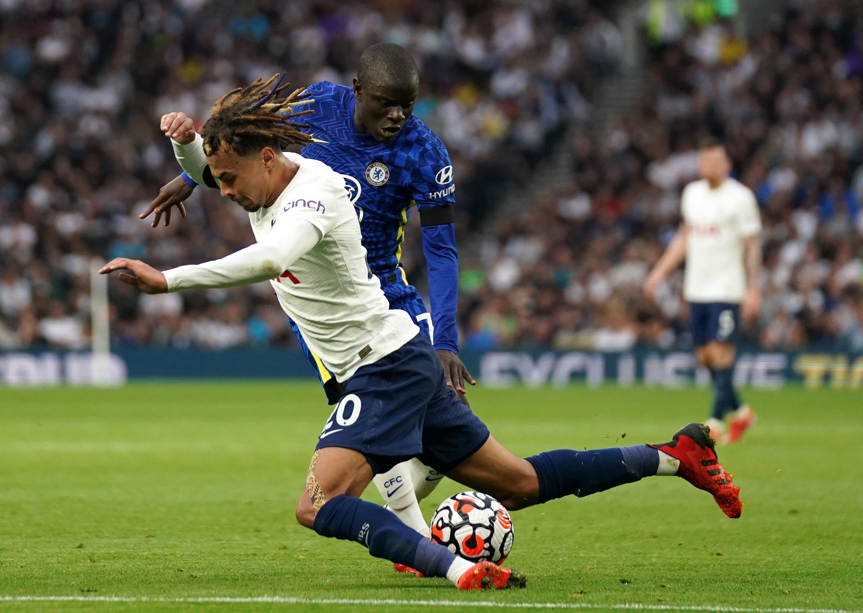 N’Golo Kante helped inspire Chelsea to victory at Tottenham (Tim Goode/PA)