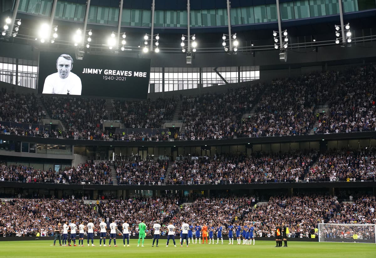 Tottenham and Chelsea unite to remember Jimmy Greaves following death aged 81