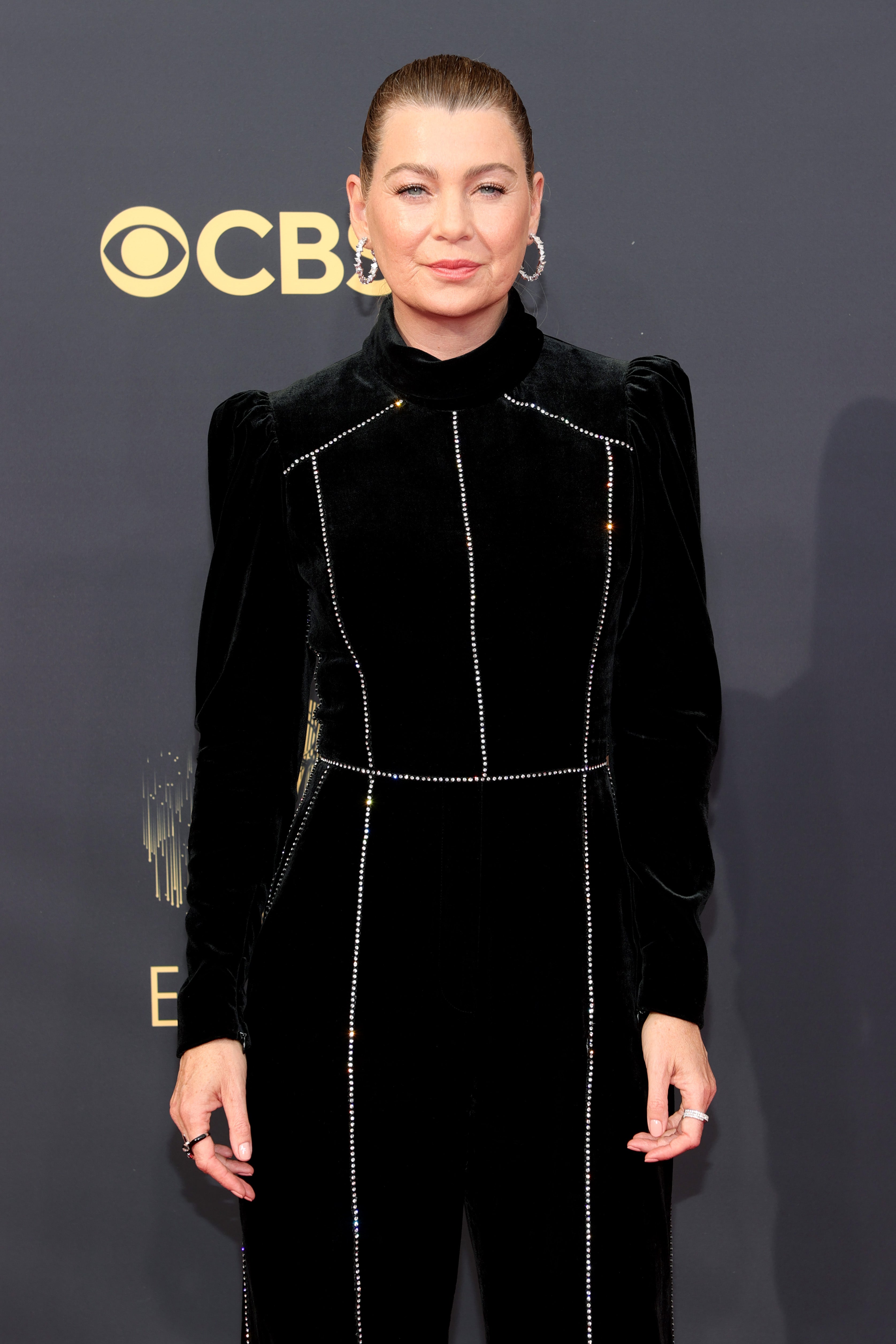 Ellen Pompeo at the 2021 Emmy Awards