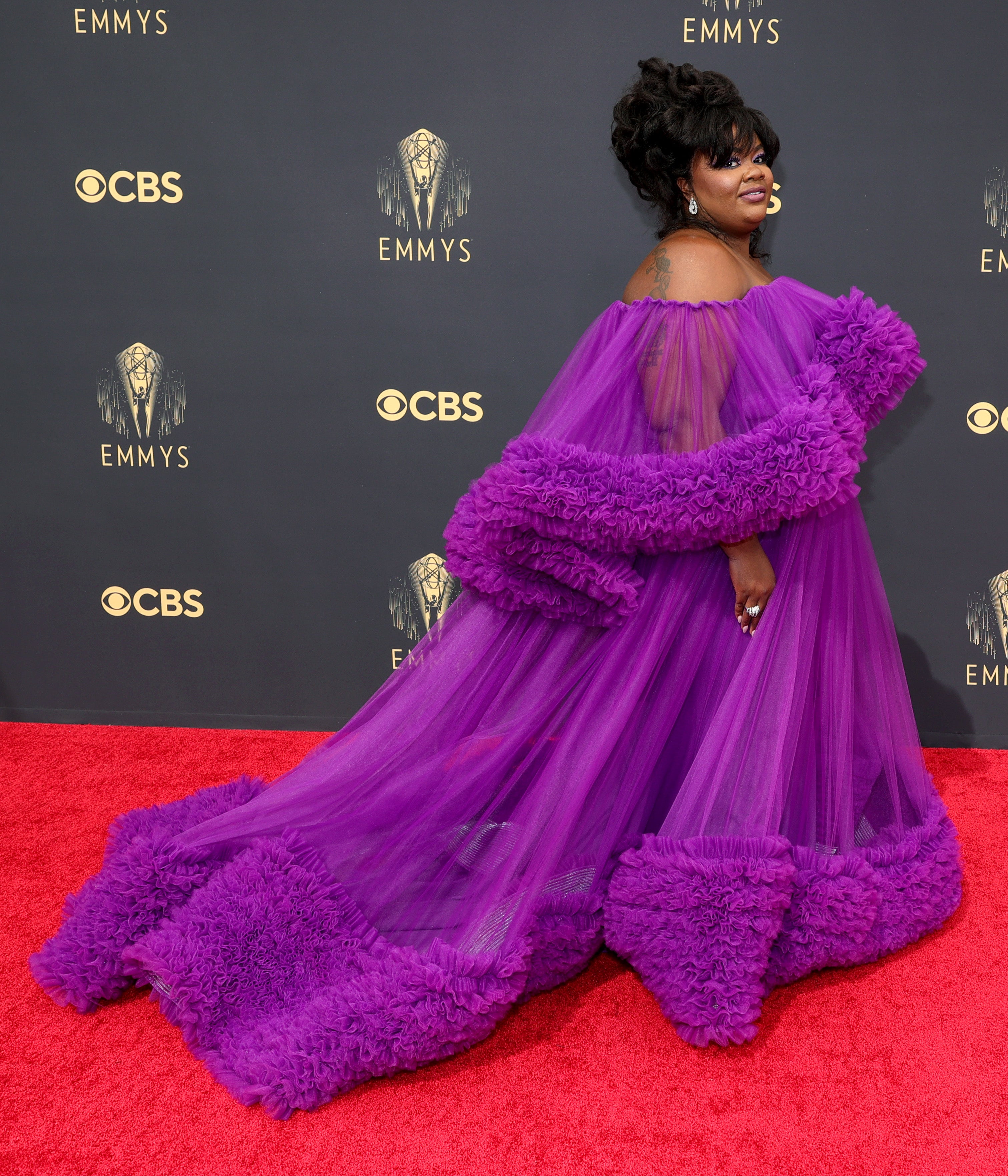 Nicole Byer at the 2021 Emmy Awards