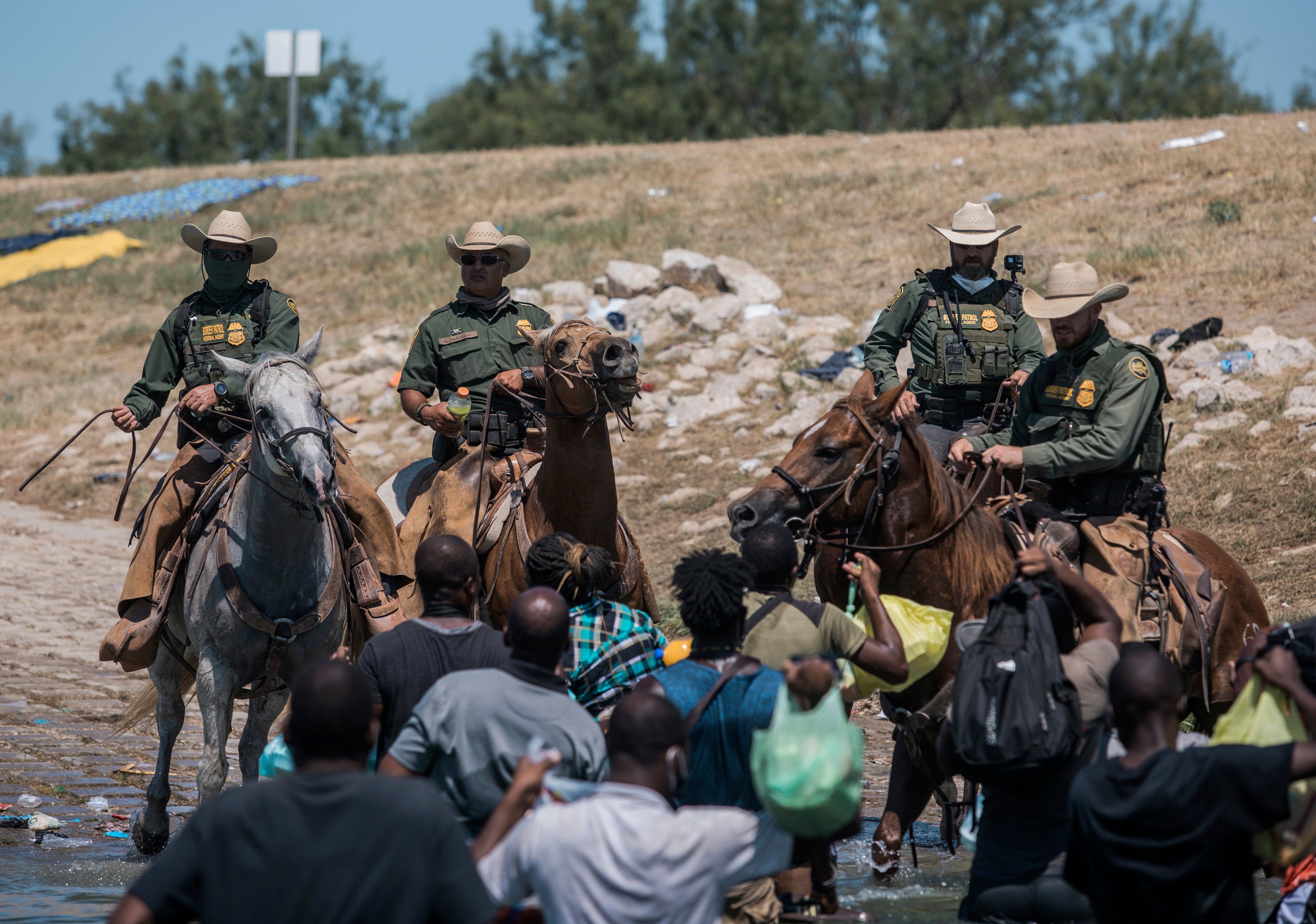 Mexico Border Migrant Camp