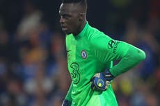 Edouard Mendy: ‘Very painful’ injury kept goalkeeper out of Chelsea’s win over Tottenham