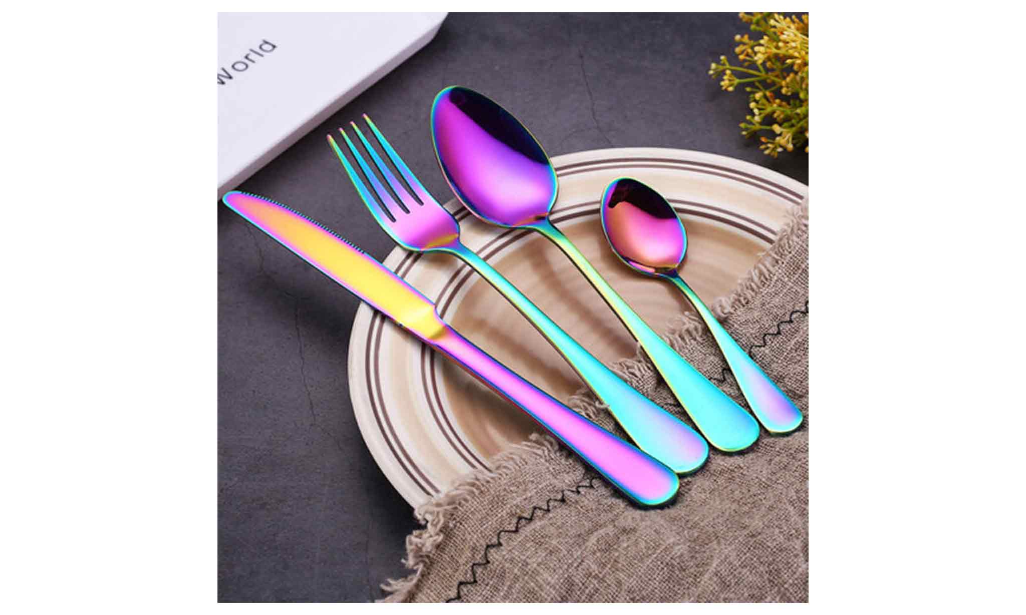 Colourful 16 pcs stainless steel cutlery set.jpg