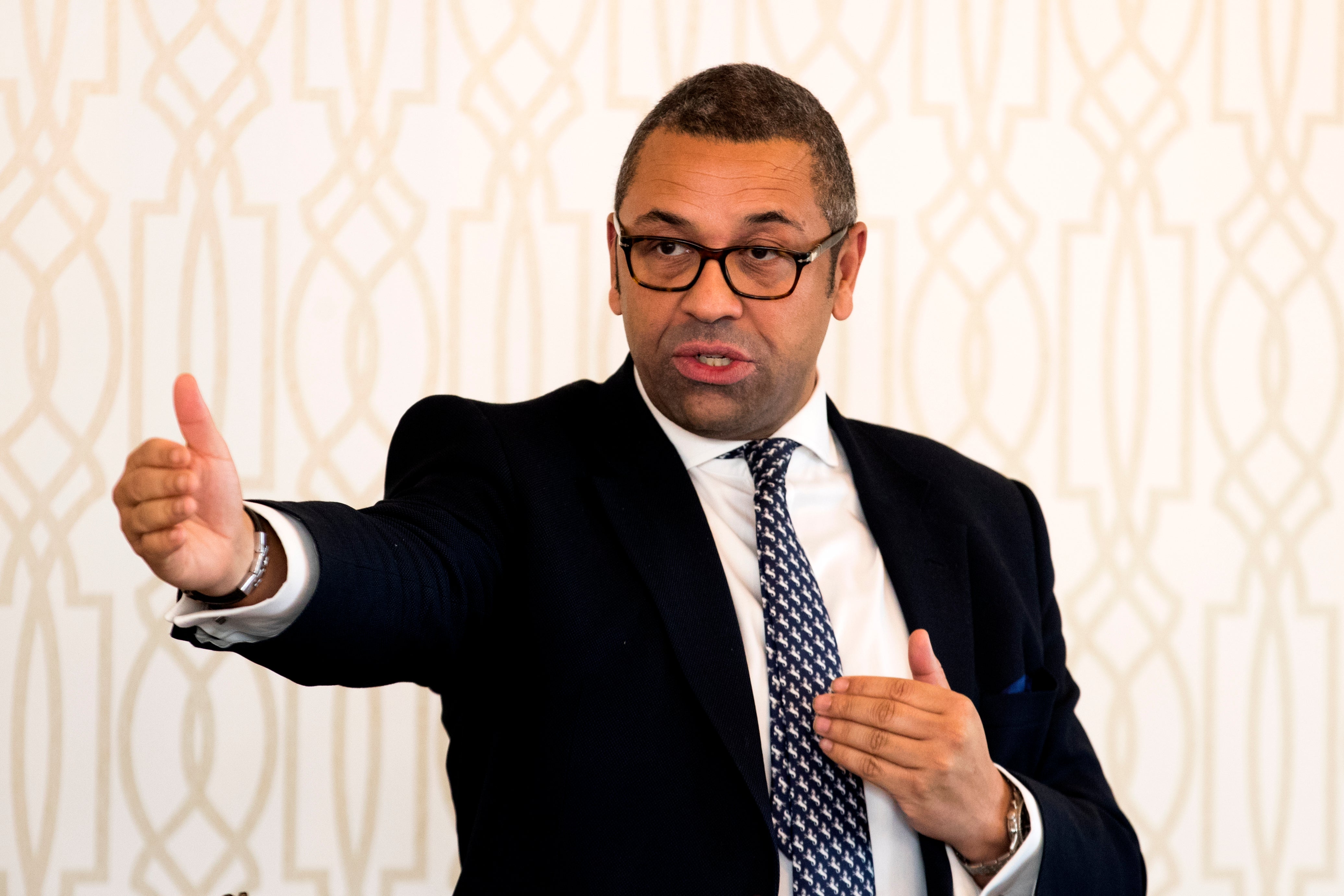 James Cleverly (Liam McBurney/PA)