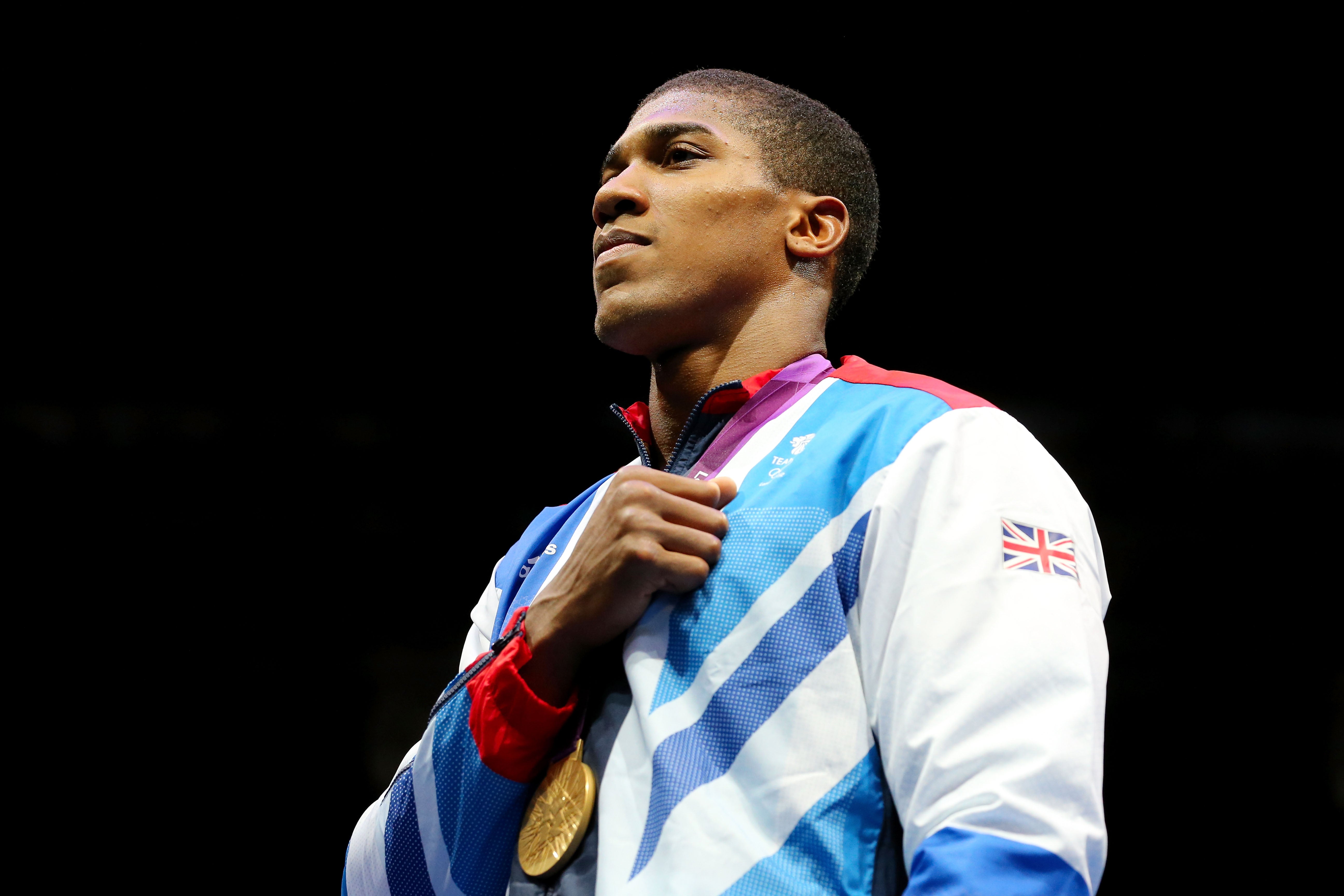 Anthony Joshua won a gold medal at the London 2012 Games