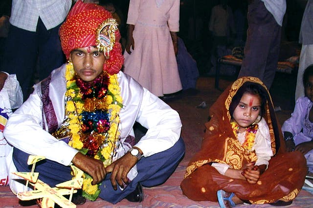 <p>File: India saw a 50% rise in child marriages in 2020, according to the country’s national crime data</p>